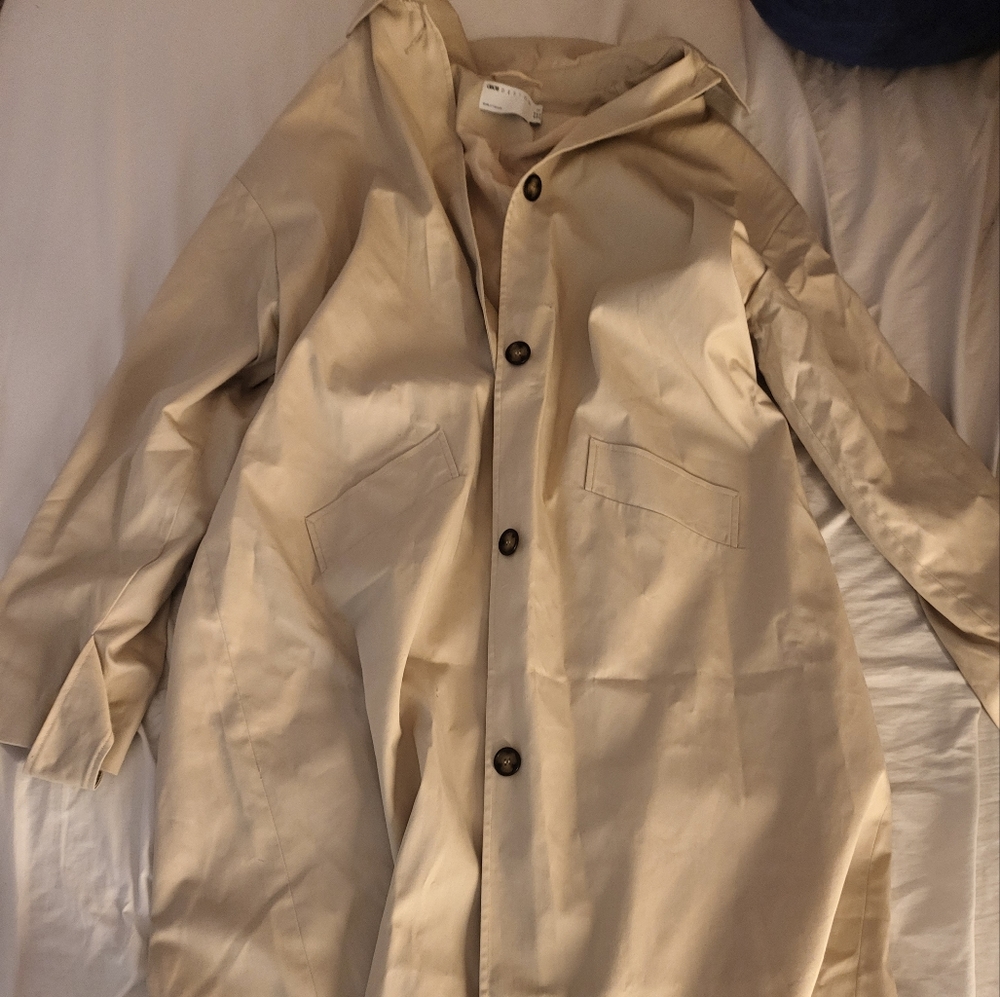 Asos tall button up overcoat